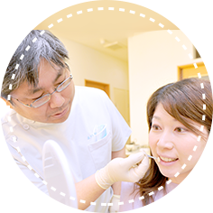 マタニティ歯科で
お母さんの歯科検診を